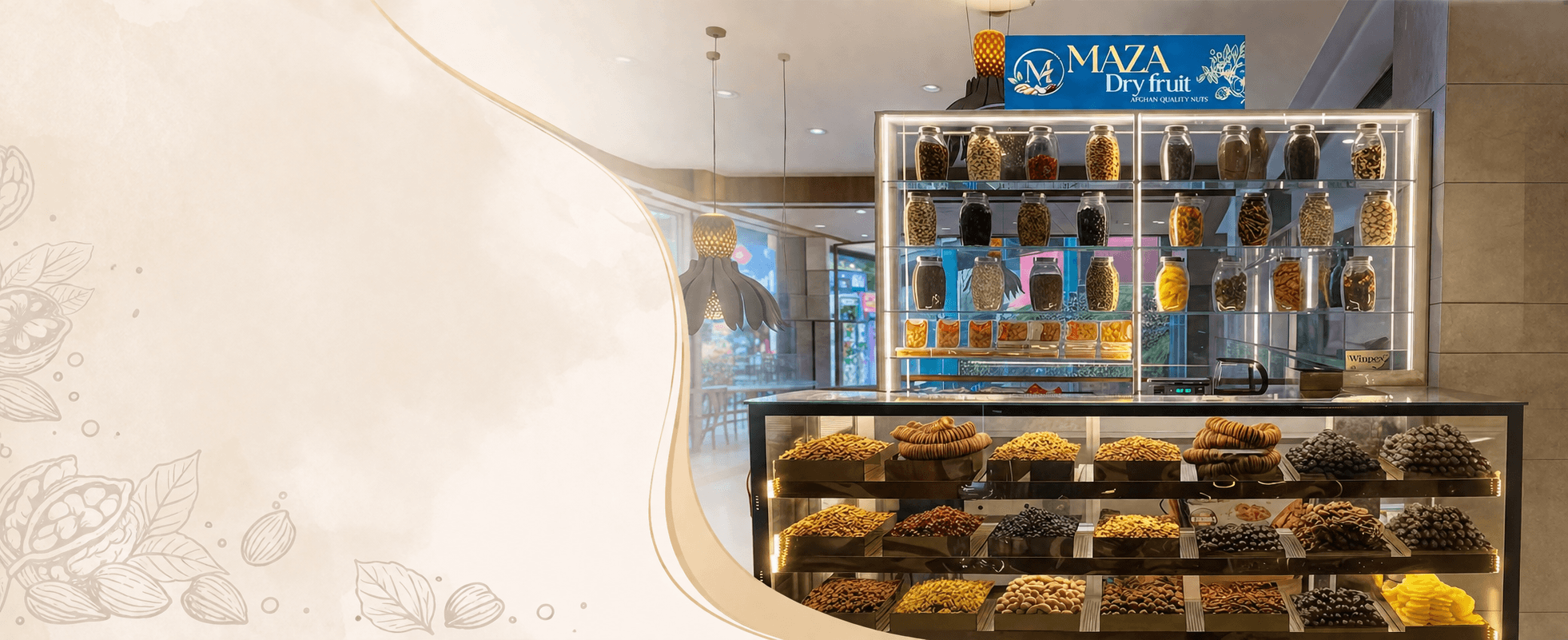 Maza Dry Fruits Storefront